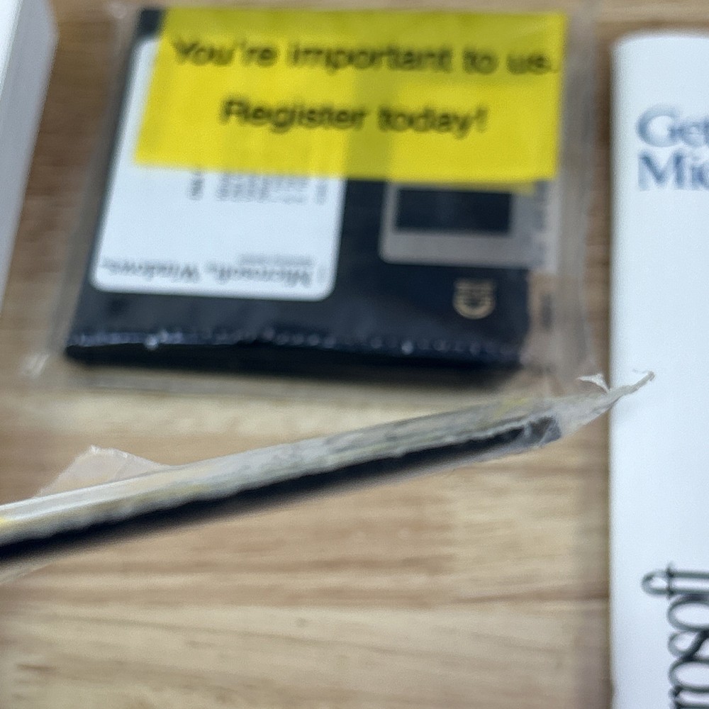 Microsoft Windows 3.1 Operating System Vintage PC Software Complete 6 Disk Set