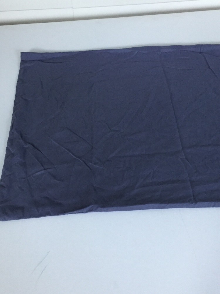 Baroque Solid Medium Gray 21 x 32" pair Pillow cases Polyester made in china