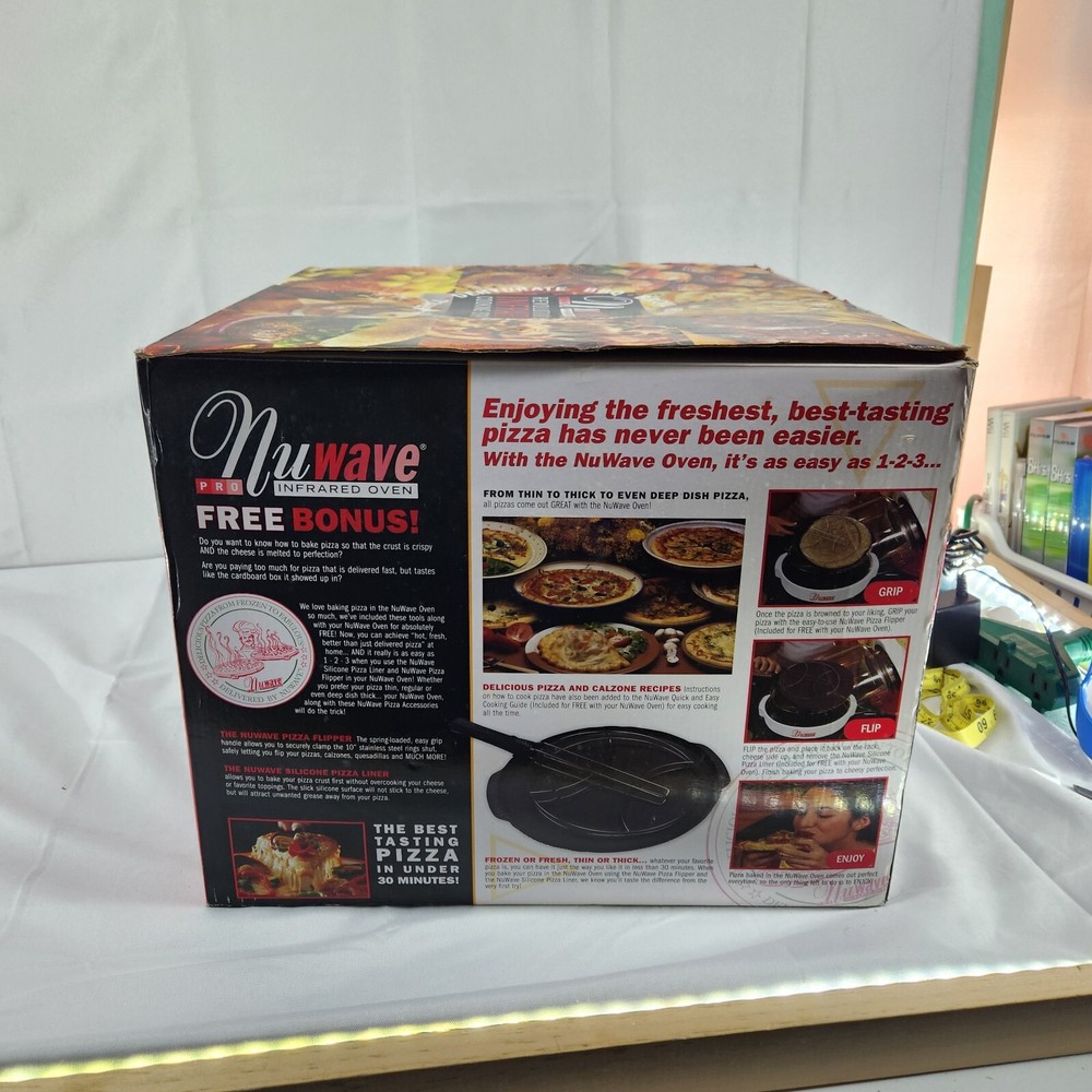 NuWave Pro Infrared Oven White Red - 20331 - New -