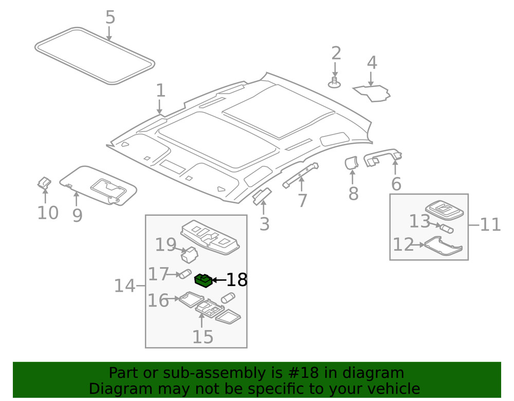 Genuine Mitsubishi Microphone 8761A002