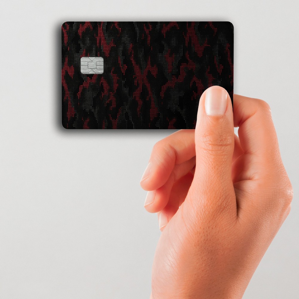 Midnight Ember Camo Card Skin