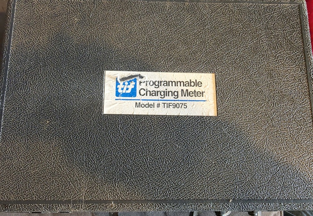 TIF 9075 DUAL PURPOSE PROGRAMMABLE CHARGING METER HVAC REFRIGERANT SCALE TIF9075