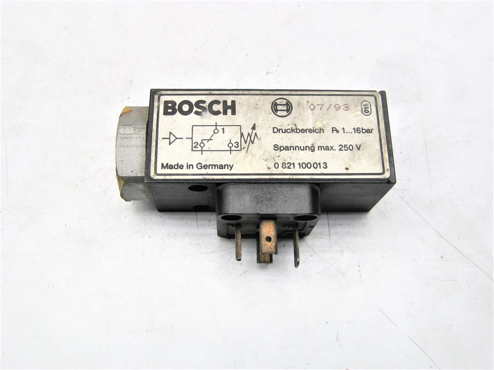 BOSCH 0821100013 PRESSURE SWITCH UNMP