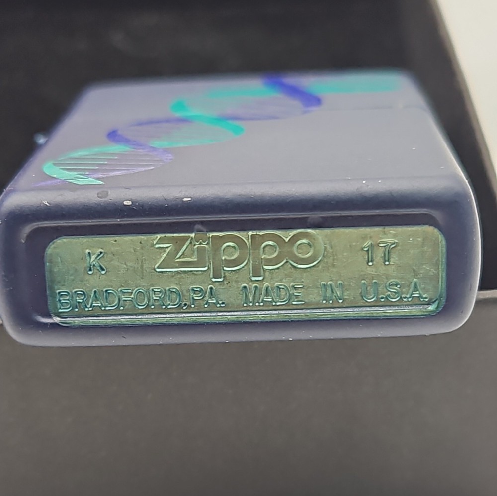 Zippo Lighter - DNA Design