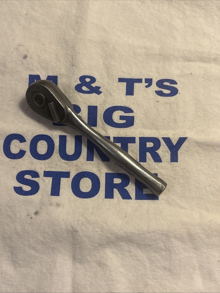 Cornwell Tools USA 1/4" Drive Chrome 5" Long Ratchet