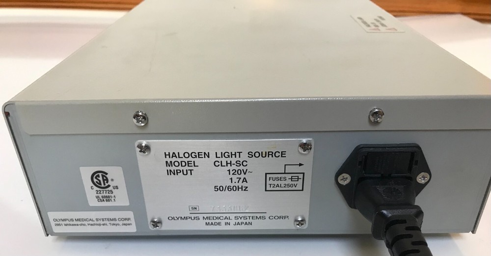 Olympus CLH-SC Halogen Light Source