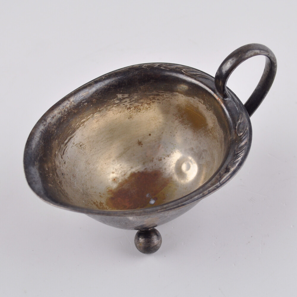 Wmf Beehive Milk Jug Silver / Silver & Covered Dish (Unstamped)