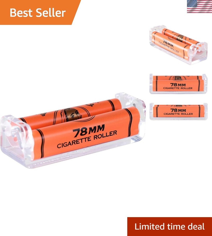 78mm Cigarette Roller - Compact, User-Friendly, and Durable Design