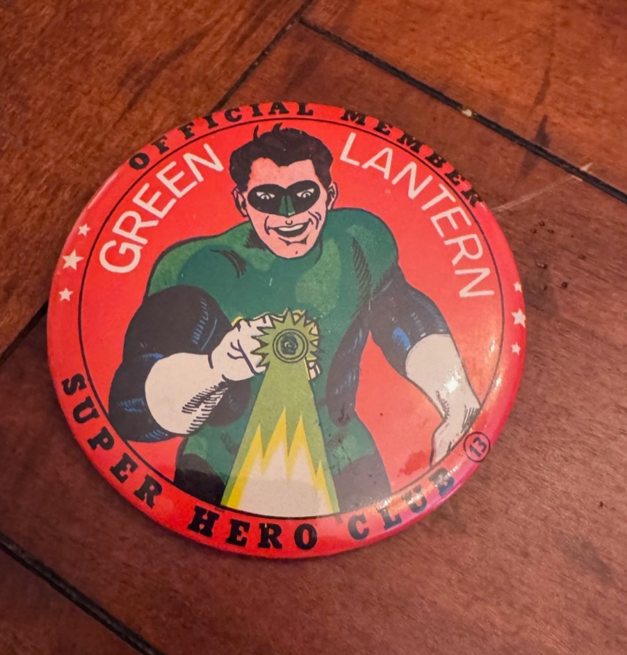 1966 Green Lantern Pin - Button World
