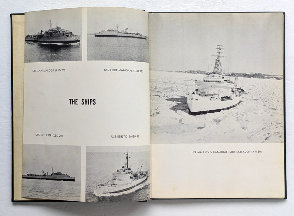US NAVY FOXE BASIN ARCTIC OPERATIONS 1956 CRUISE BOOK