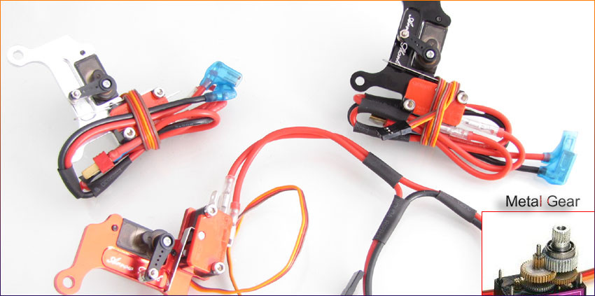 Arrow Shark Billet Gas RC Boat On-Board E-Starter V4