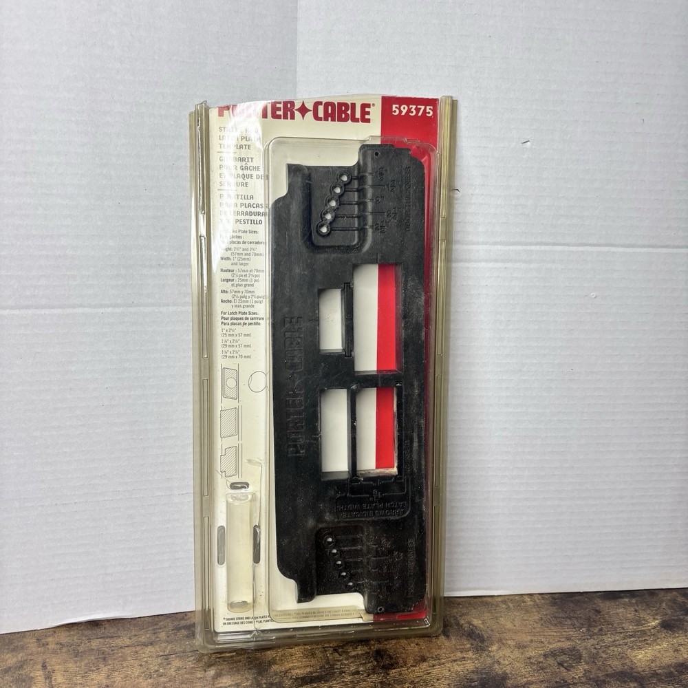 Porter Cable Strike And Latch Plate Template New