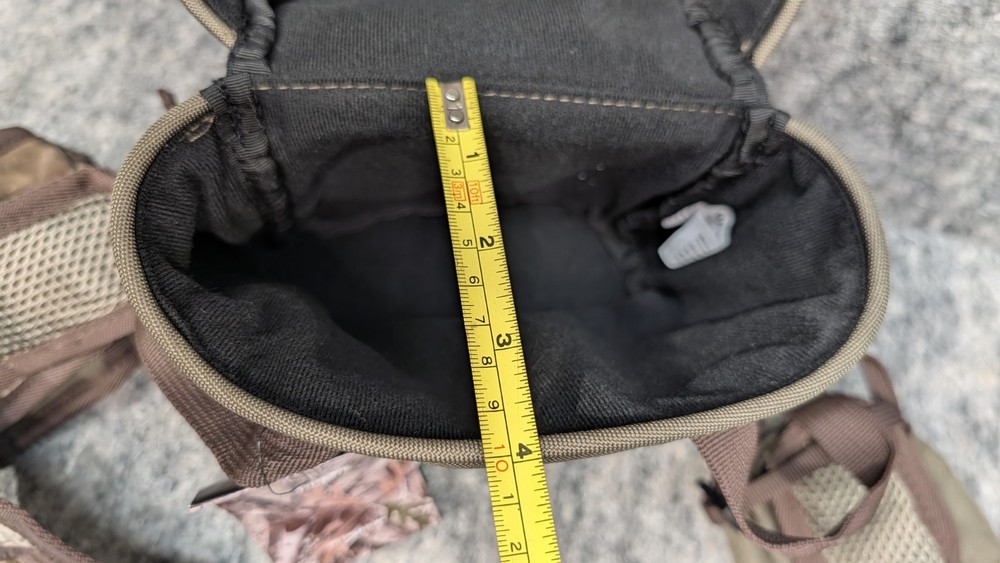 TIDEWE Binocular Harness Chest Pack MOLLE System, 2 Detachable Pouches CAMO