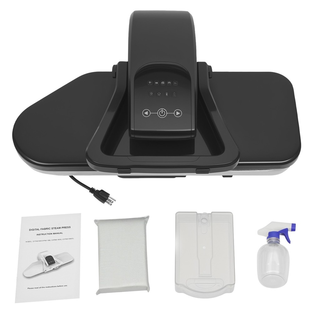 Tabletop Steam Press for Clothes, Heavy-Duty Fabric Press Machine, Heat Press