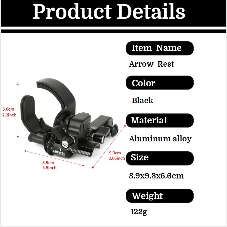 Drop Away Arrow Rest Fall Micro Adjustable Archery Compound Bow Hunting Shoot RH