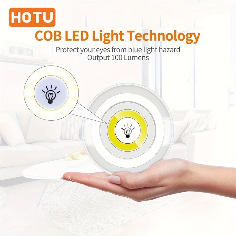 Under Cabinet Lighting: 24Pack Wireless LED Puck Lights with Remote