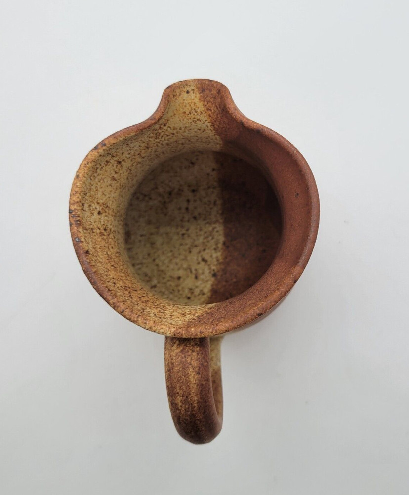 Anspach Pottery Small Pitcher Signed and Numbered 52/321