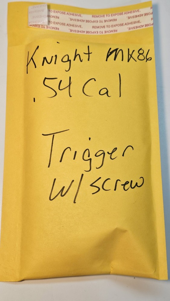 Knight MK-86 Muzzleloader Rifle Timney Trigger With Screw