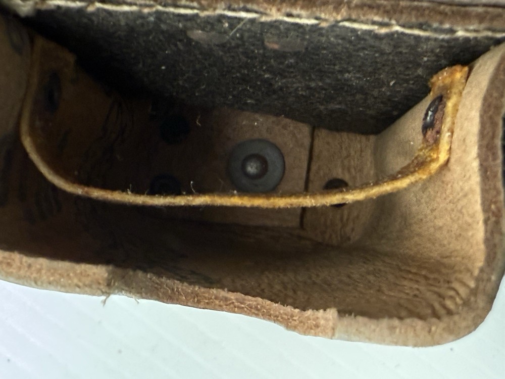 Original WWII German 98k Mauser Ammunition Pouch Riveted Model