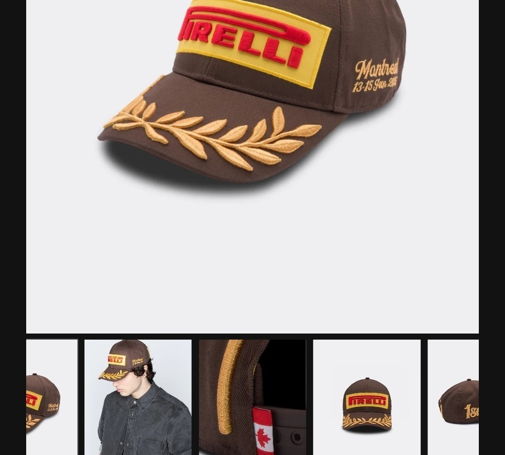 PIRELLI PODIUM CAP-SPECIAL EDITION CANADA