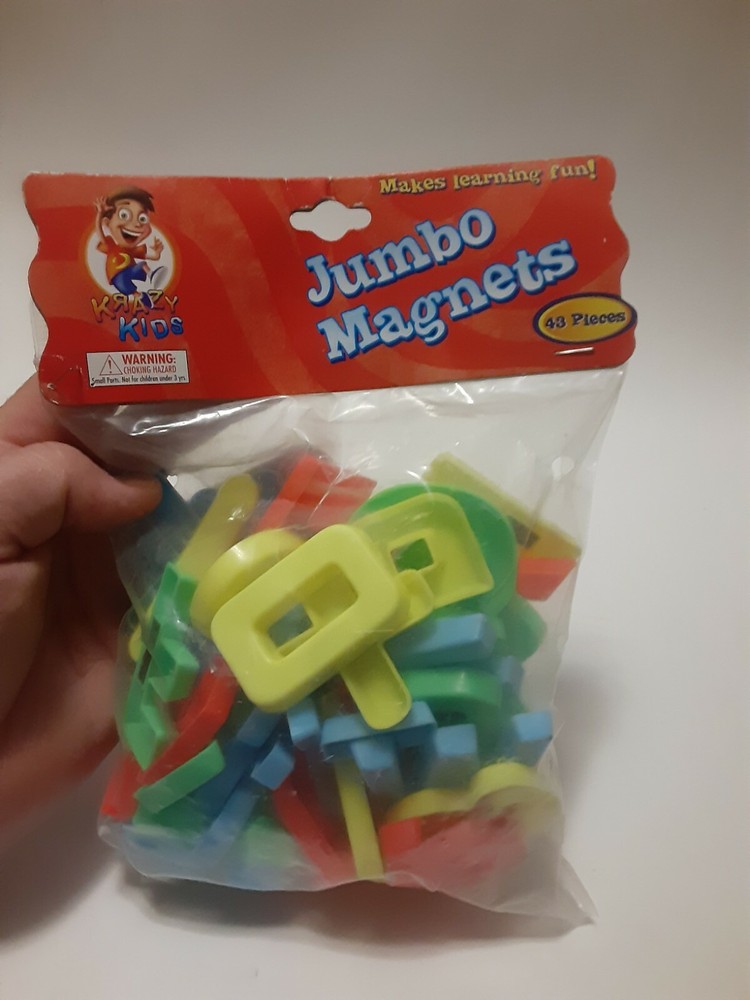 Jumbo magnets 43 count