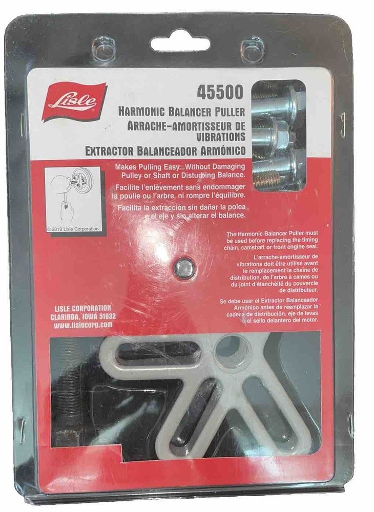Lisle 45500 - Harmonic Balancer Puller. Brand New!