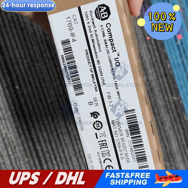 One AB 1769-IF4 Analog Input Module 1769IF4 NEW