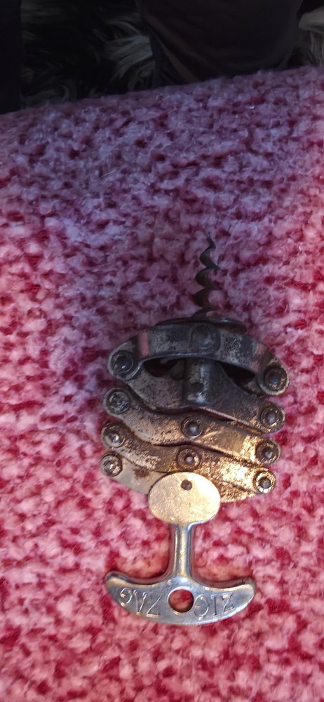 Original French ZIG ZAG corkscrew with Original Box