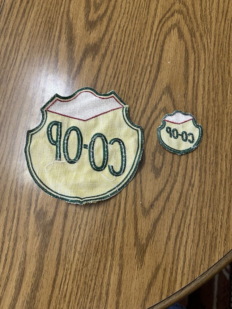 Vintage CO-OP Uniform Patches
