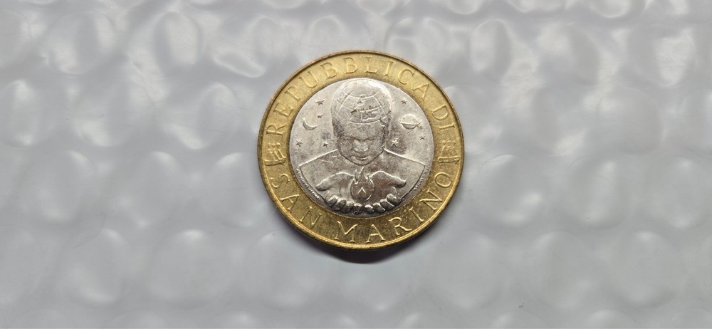 2000 San Marino 1000 Lire Coin