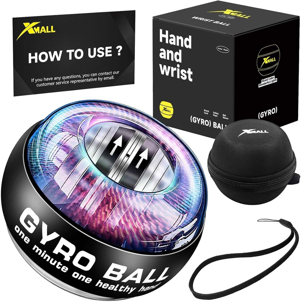 Torque Ball Hand Exerciser Grip Strength Trainer Forearm Strengthner Wrist Power