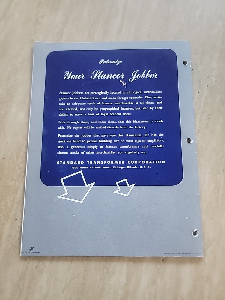 Stancor Hamanual Fourth Edition