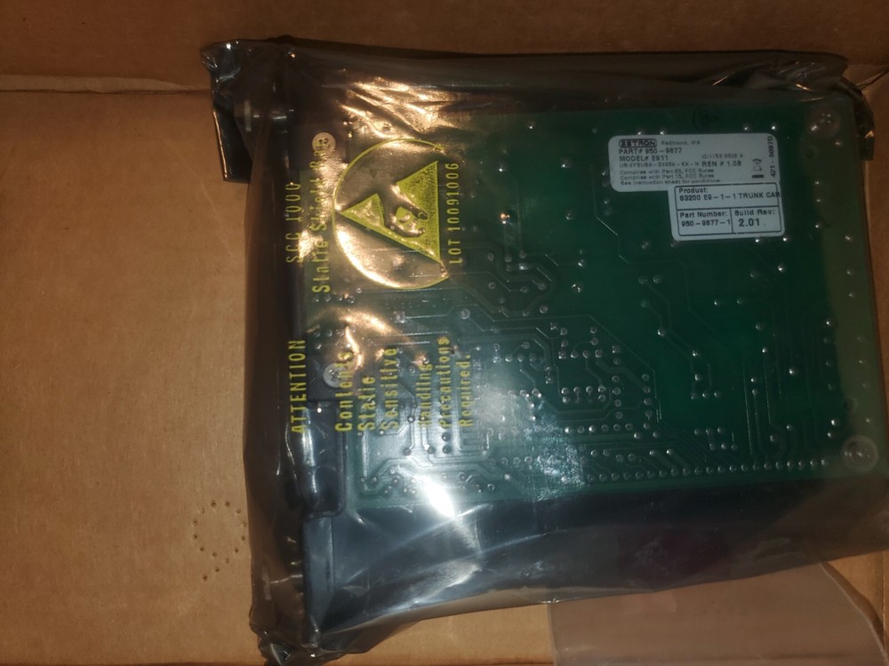 Zetron Trunk Card 950-9877 E911 CenturyLink ( NEW )
