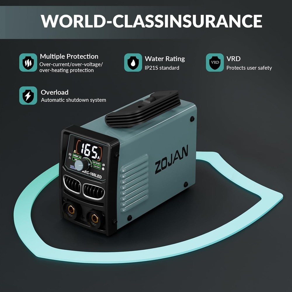 Arc Stick Welder 165A,Portable Welding Machine 110V