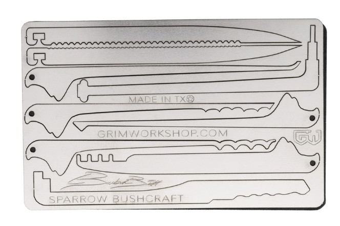 GRIBLLCRD - Grim Workshop Bill Rogue Survival Card -