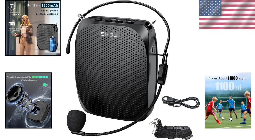 Portable Voice Amplification System for Instructors