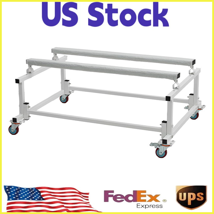 ✨Jet Ski Stand Dolly Adjustable Width 1000 lbs with 4 Casters,Storage Trailer