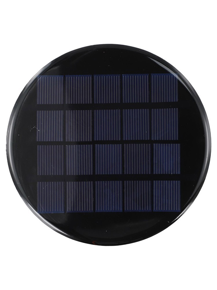 Optimized Light Transmittance Round Solar Panel 120 mm for Better Performance