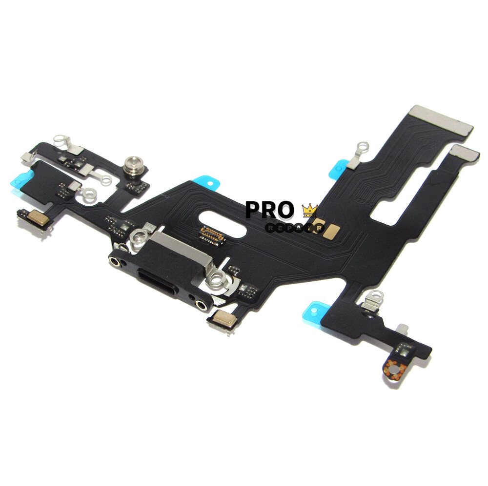 New Charging Port Dock Connector Audio Jack Mic Flex Cable Replace For iPhone 11