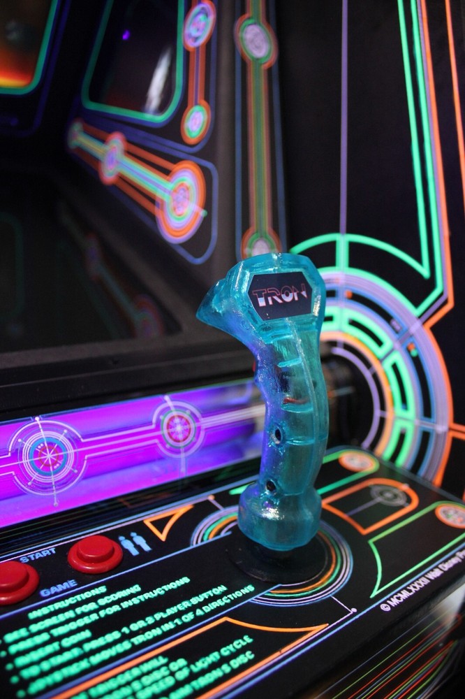 TRON Arcade, HALF SCALE Autographed by Bruce Boxleitner