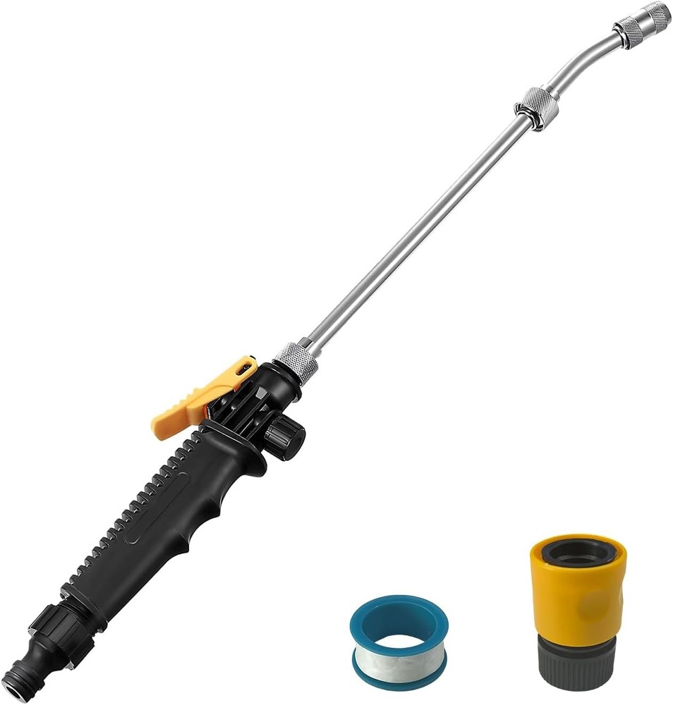 RV Water Heater Tank Rinser, Metal Tube Camper Hot Flush Wand