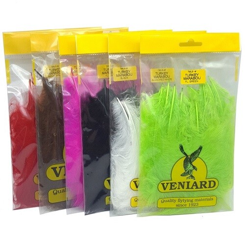 Veniard Turkey Marabou Feathers