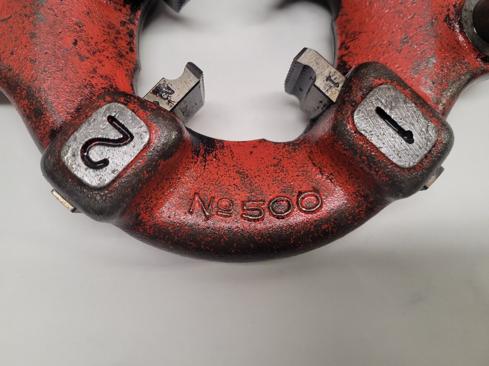Ridgid No. 500 1-1/2" Pipe threader w/dies