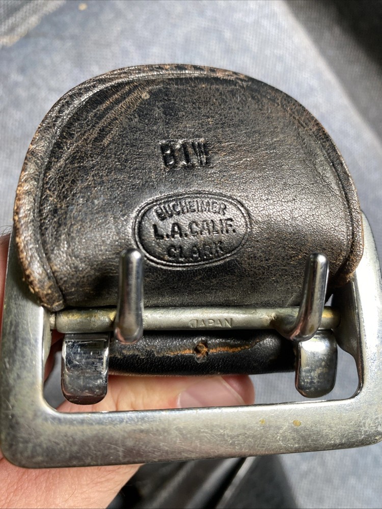 Leather Police Belt