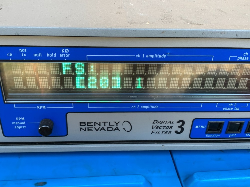 Bently Nevada Digital Vector Filter 3 77581-01 - Powers Up