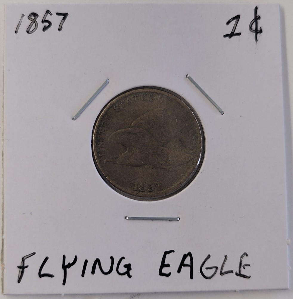 1857 Flying Eagle Small Cent.