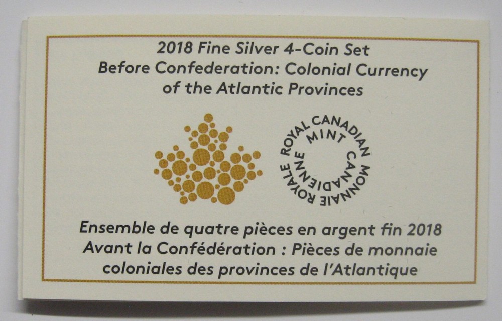 2018 CANADA - Before Confederation: Colonial Currency Atlantic Provinces