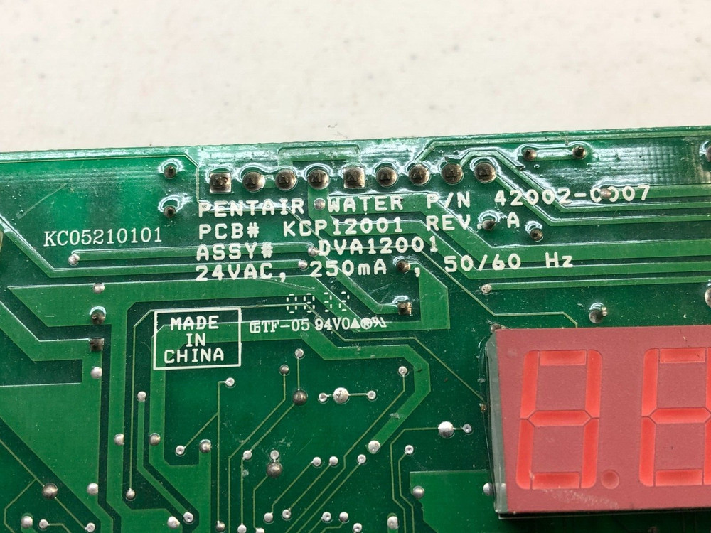 42002-0007 Pentair replacement control board