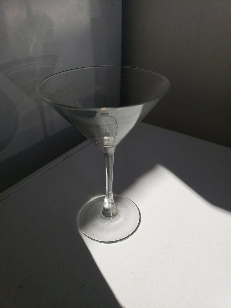 Absolut Vodka Martini Glass
