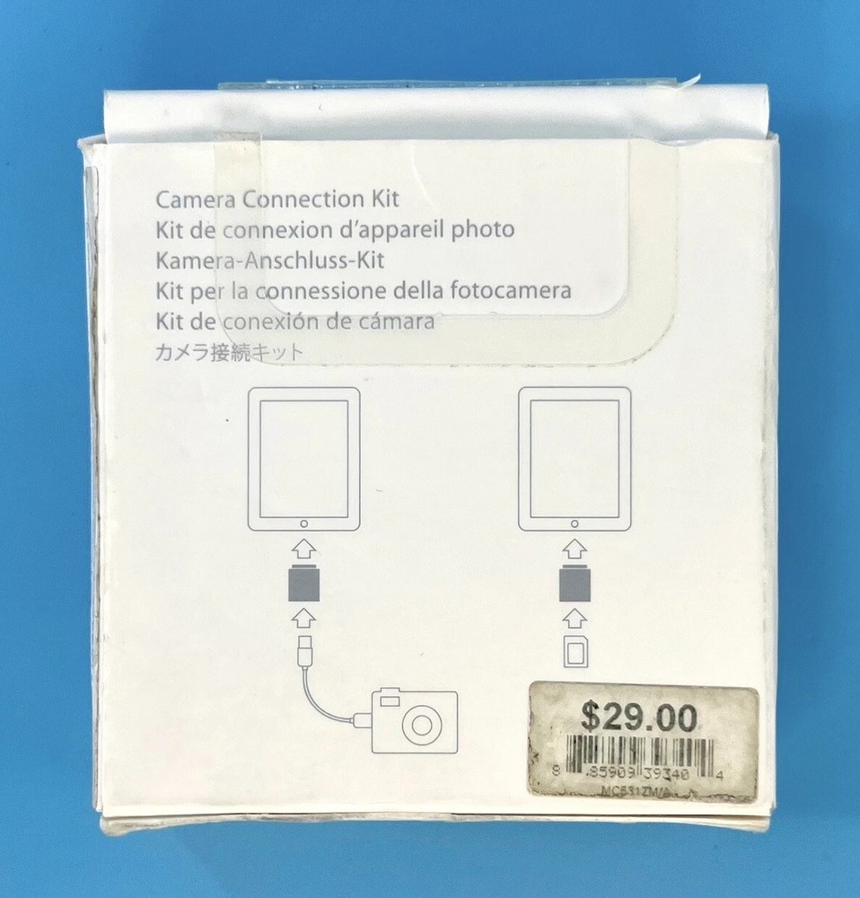 Apple iPad Camera Connection Kit MC531ZM/A Genuine OEM